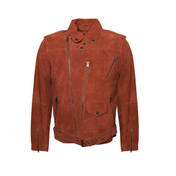 EMPRESS 75 BROWN SUEDE JACKET