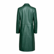 Green Planet Long Leather Jacket