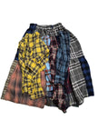 Deconstructed Flannel Skirt A
