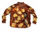 Wearable Ruins Red Gold Shredded Denim Colored Jacket D