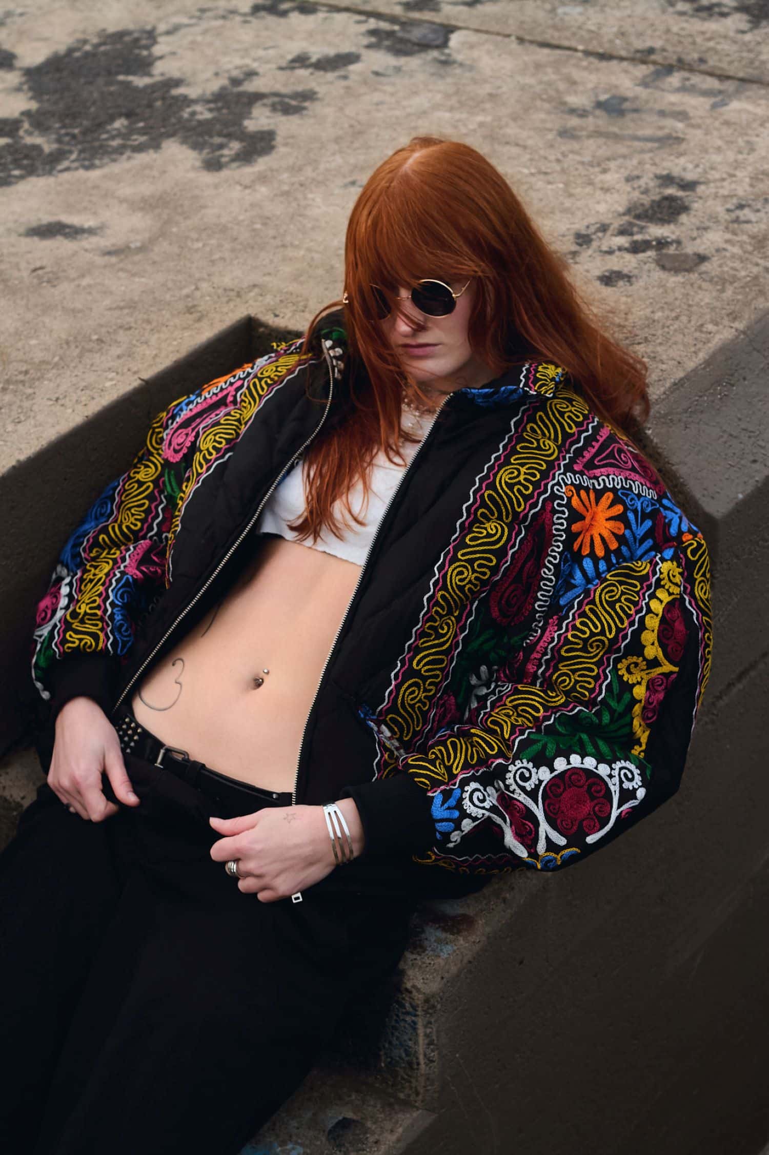 Misfits X Divinity Hand-Painted Woman Biker Jacket – Zasta Studio