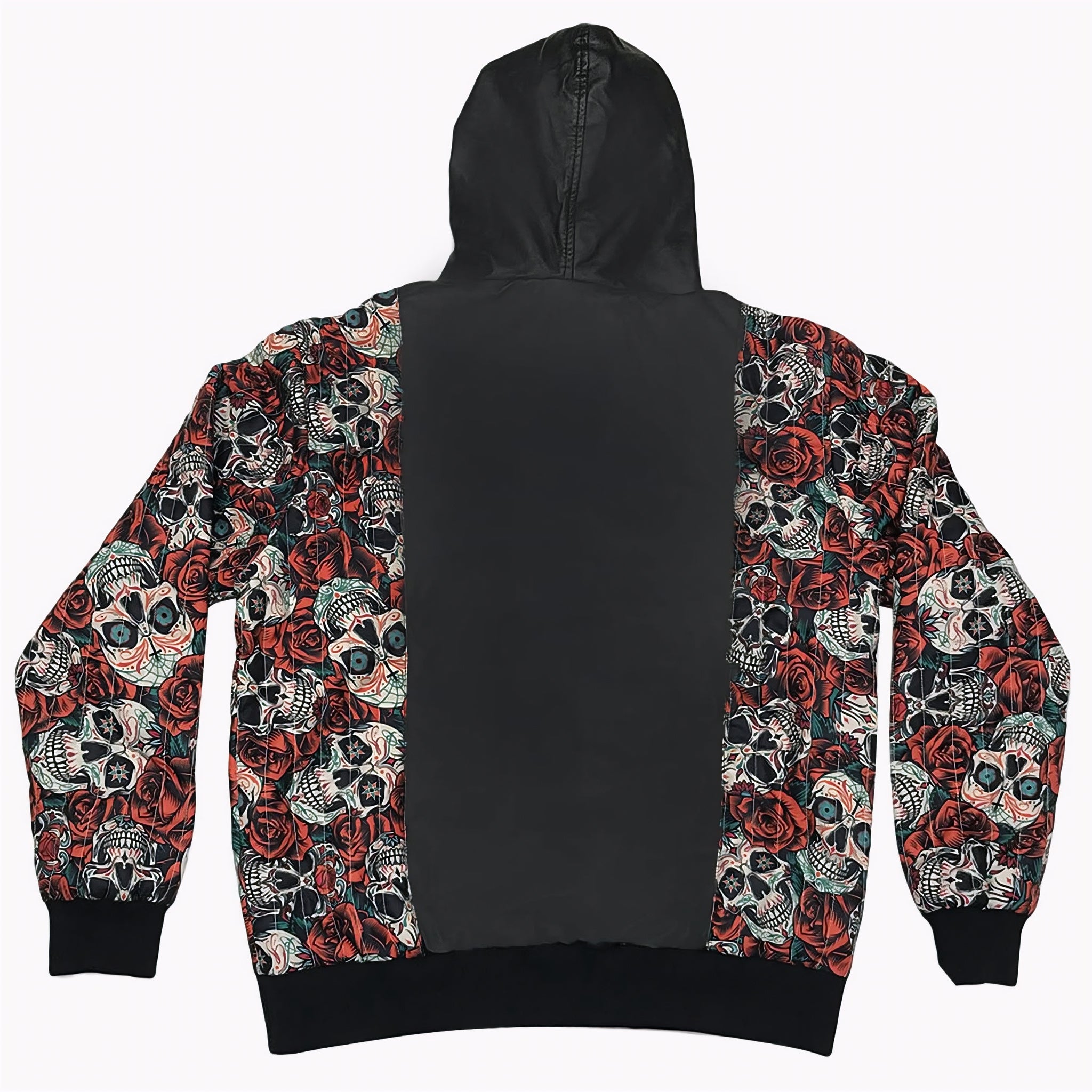 Hoody Roses And Skull