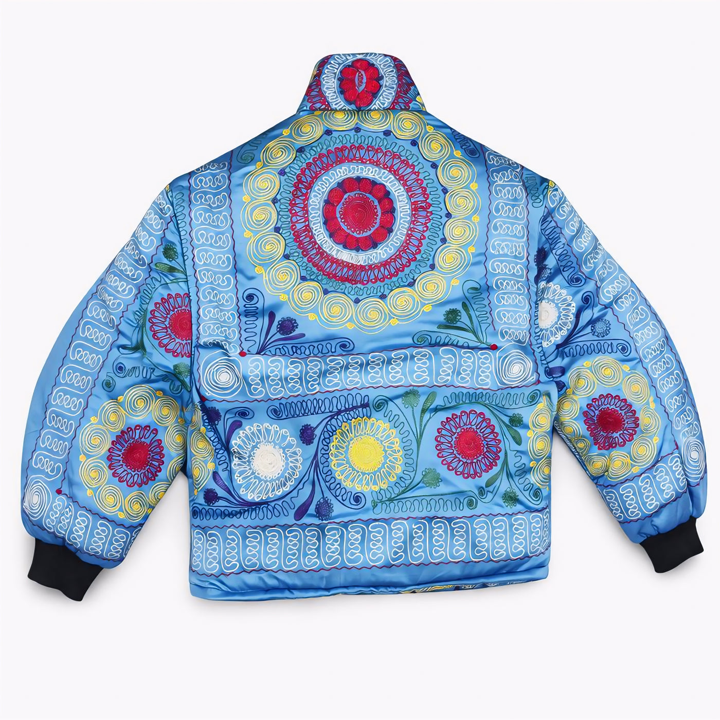 Unknown Tapestries Silk Bomber Jacket large E