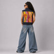 Zasta Creative Denim Sleeveless