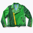 Oni Mask Biker Leather Jacket