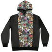 Hoody Cotton & Leather Hybrid Hoodie