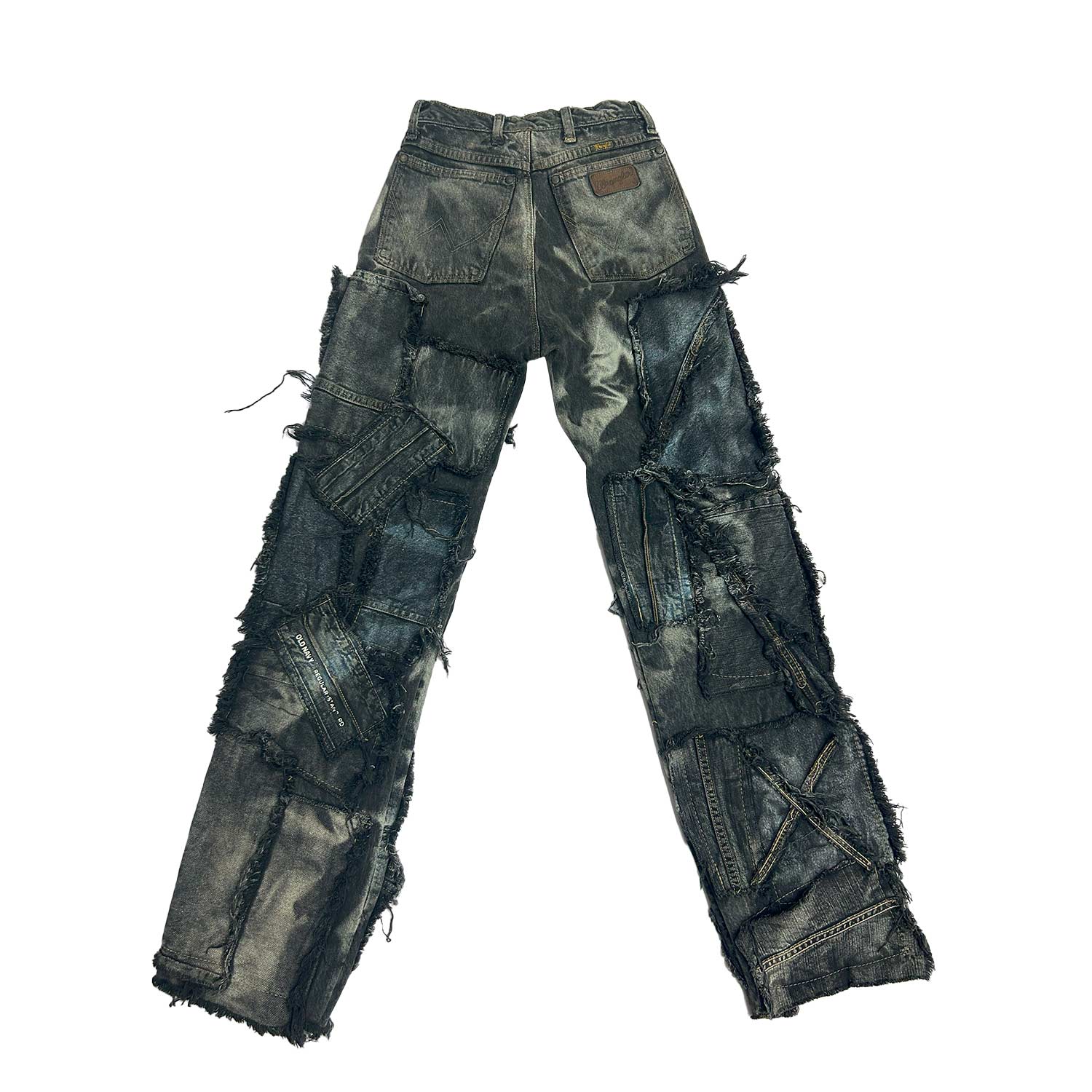 Carbon Clash Studded Denim Jeans