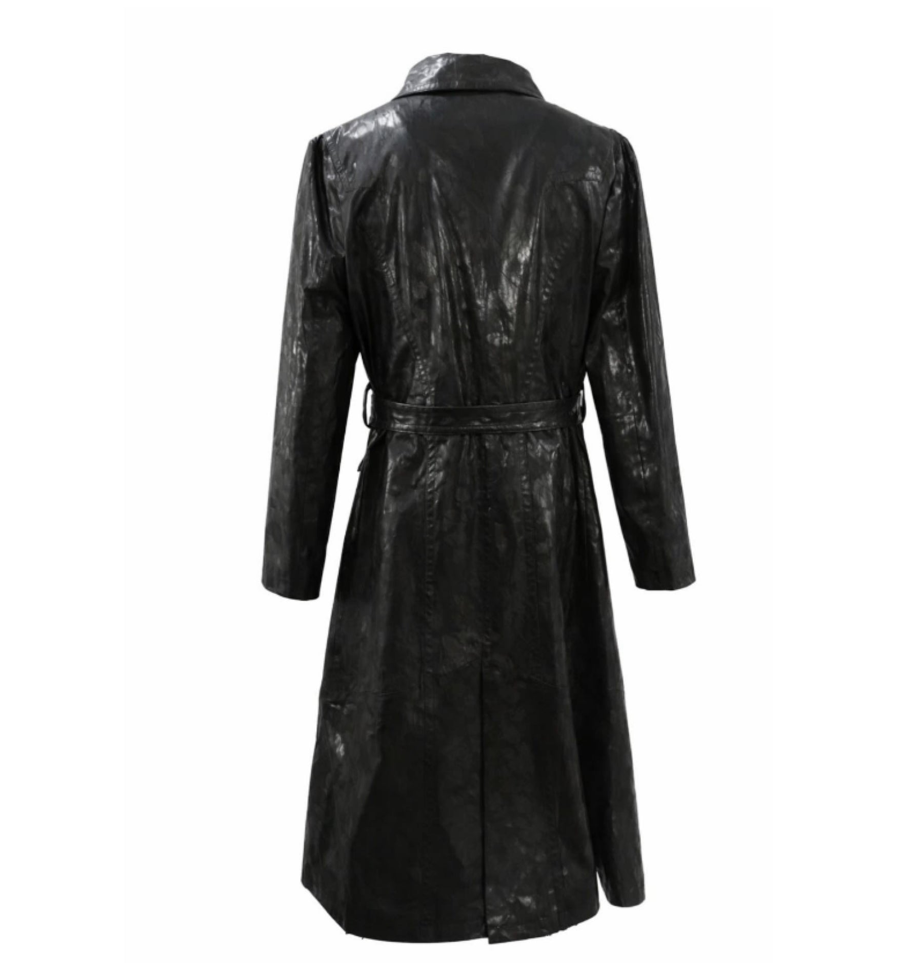 Resurrection Leather Trench Coat