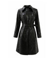 Resurrection Leather Trench Coat