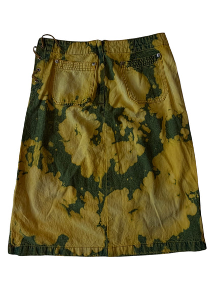 Tie Dye Denim Skirt B