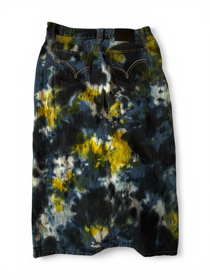Tie Dye Denim Skirt B