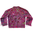 Wearable Ruins Pink Shredded Denim Colored Jacket A