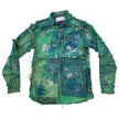Shredded Denim Colored Shirt C