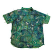 Shredded Denim Colored Shirt B