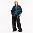 Shredded Denim Crop Colored Jacket F