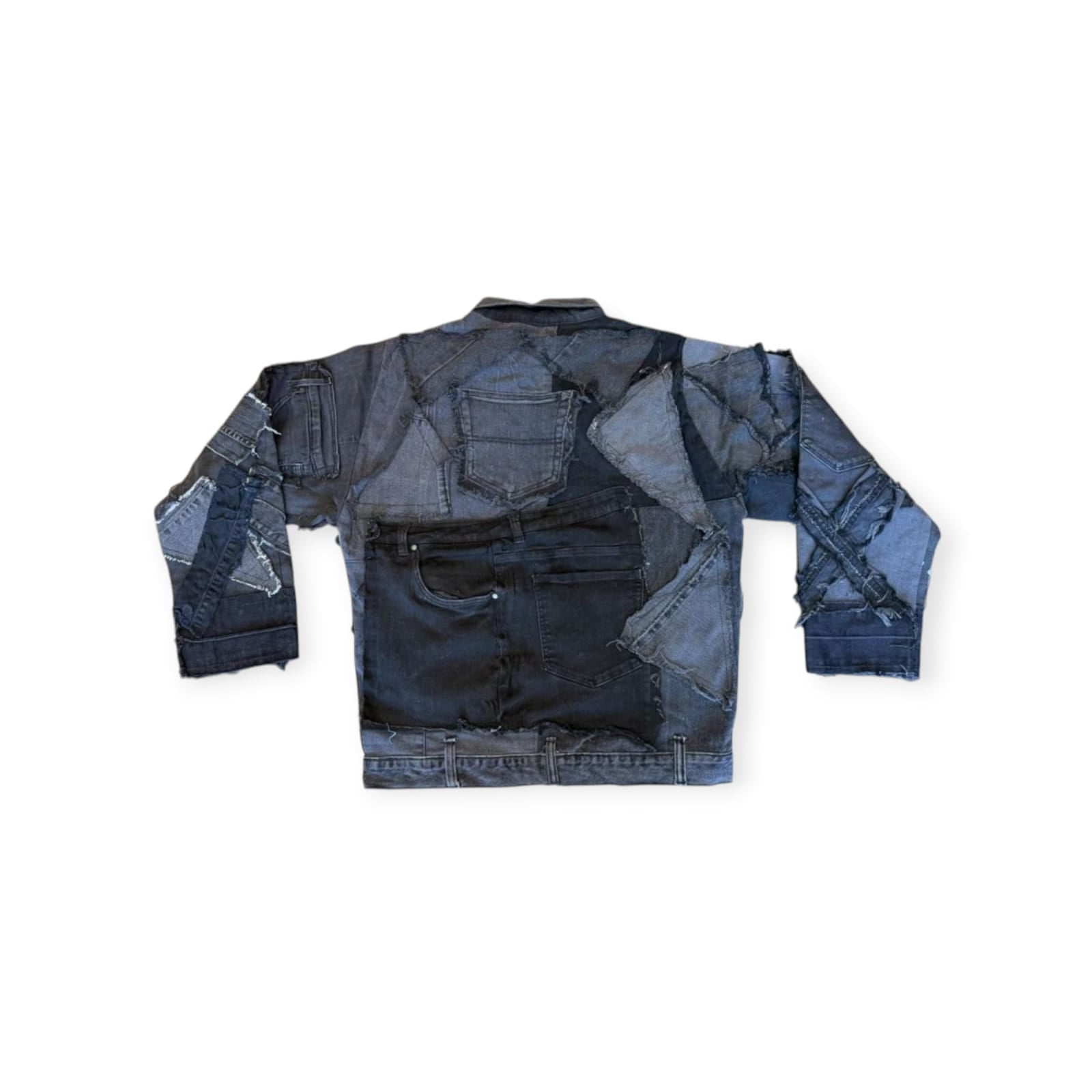 Shred Couture Studded Denim Jacket A