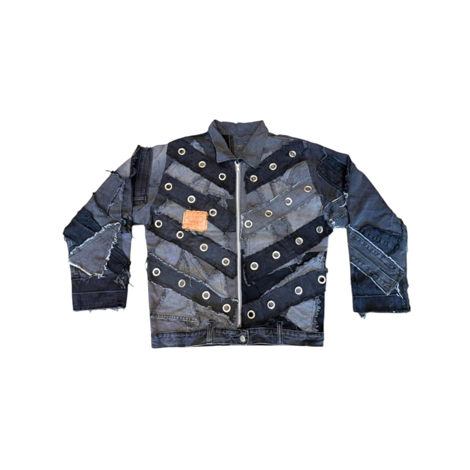 Shred Couture Studded Denim Jacket A