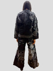 Shred Couture Studded Denim Jacket A