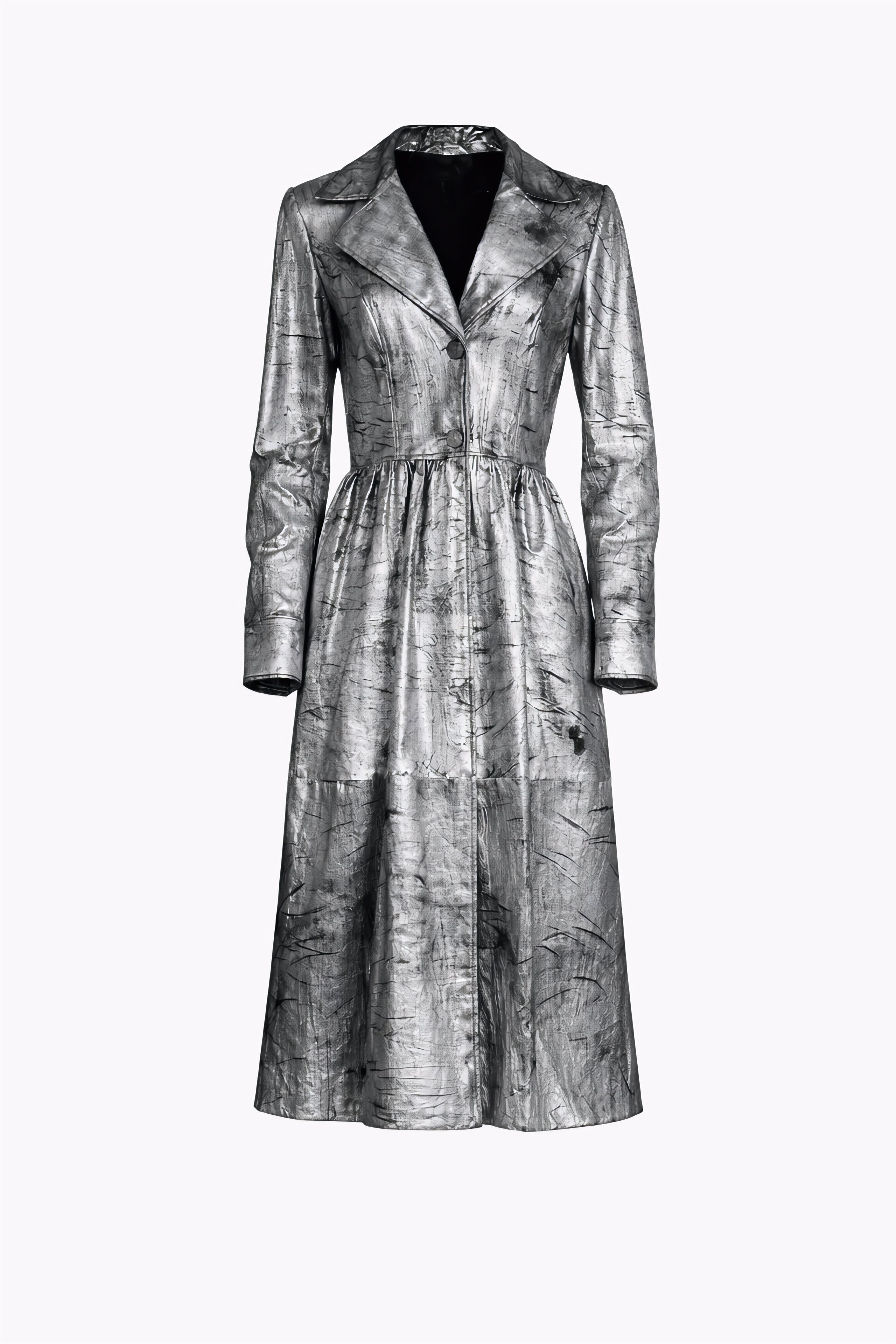 The Bishop Italian Leather Trench Coat With Pants