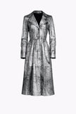 The Bishop Italian Leather Trench Coat With Pants