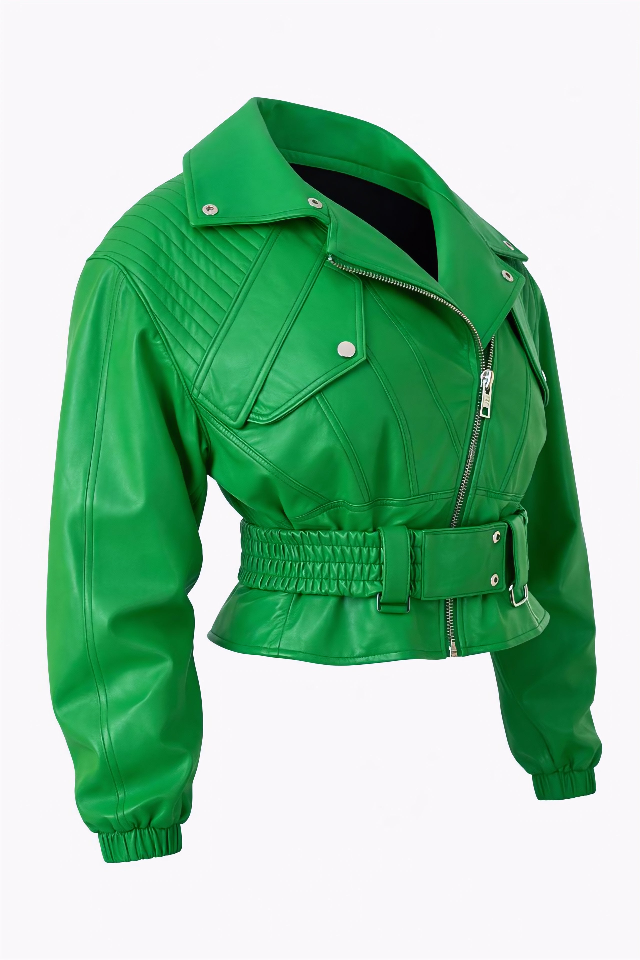 The Rollers Green Bomber Jacket For Women