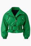The Rollers Green Bomber Jacket For Women
