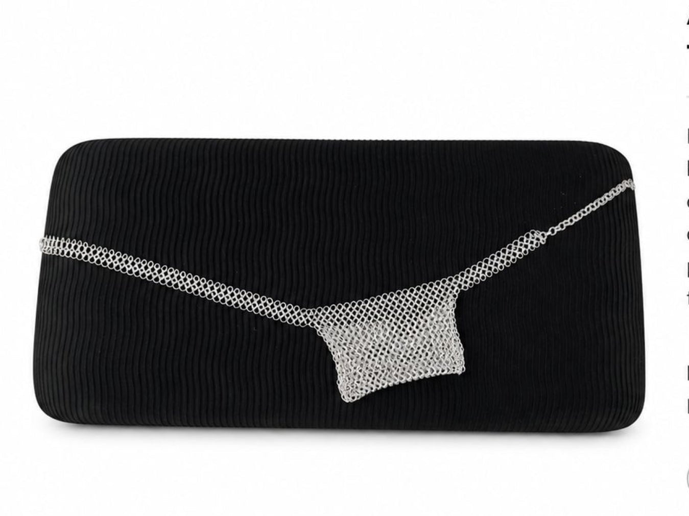 Aluminum Chainmail Thong Body Chain