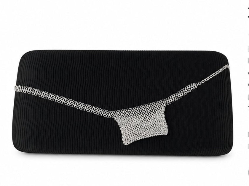 Aluminum Chainmail Thong Body Chain