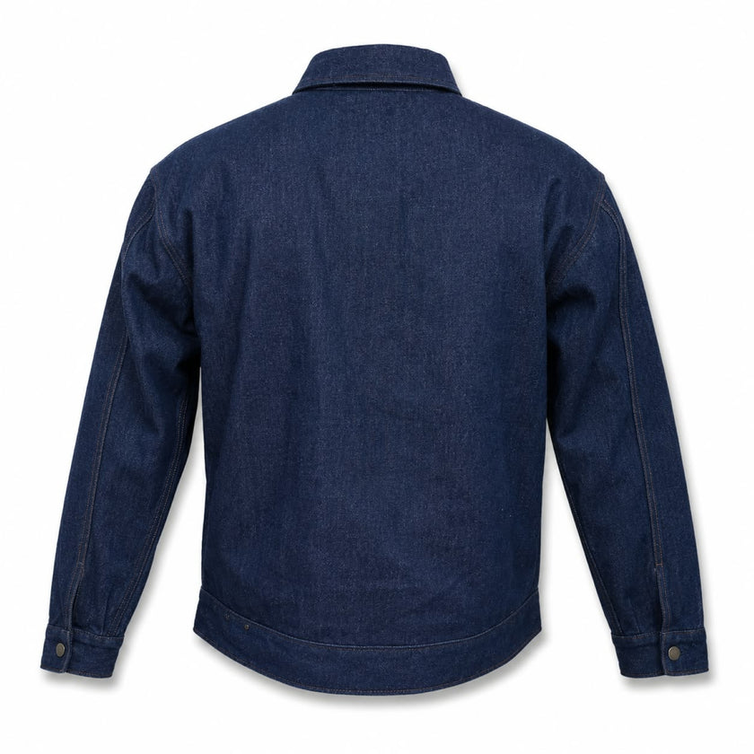 Blended Denim Article Jacket