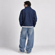 Blended Denim Article Men Jacket