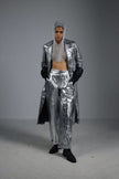The Bishop Italian Leather Trench Coat With Pants
