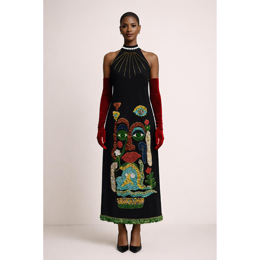 Luxury Artwear Gown