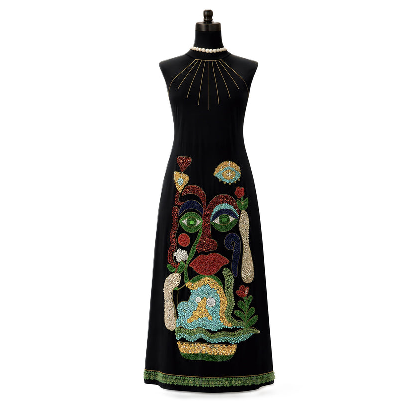 Luxury Artwear Gown