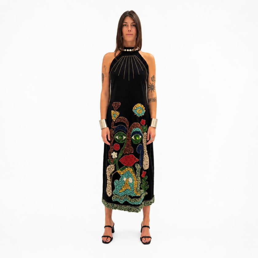 Luxury Artwear Gown