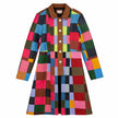 QUEEN OF HEARTS LEATHER TRENCH COAT