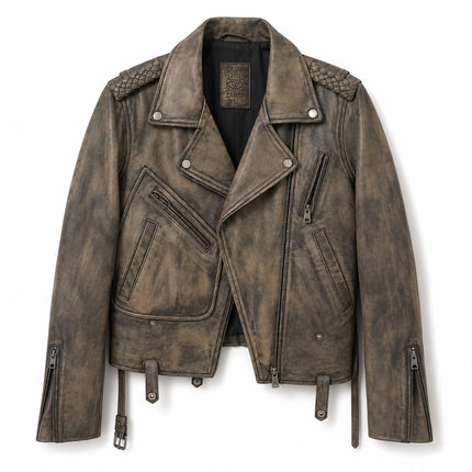 DIRT BIKER LEATHER JACKET