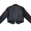 Embroidered Leather Jacket