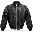 The Noir Signature Leather Bomber