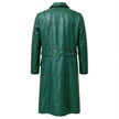 Green Planet Long Leather Jacket