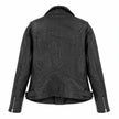 RUSTY CHAINS BIKER LEATHER JACKET MEN