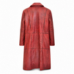 THE RED PLANET LONG LEATHER JACKET