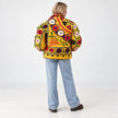 Unknown Tapestries Cotton Blend Bomber Jacket Large