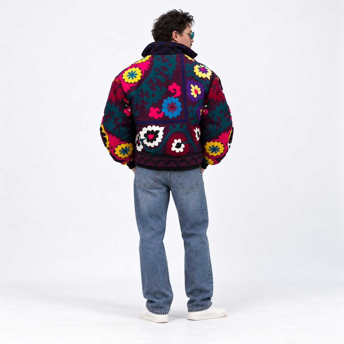 Unknown Tapestries Cotton blend Bomber Jacket Medium