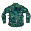 Shredded Denim Colored Shirt A