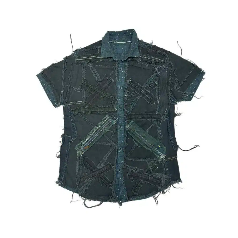 Shred Couture Denim Shirt New