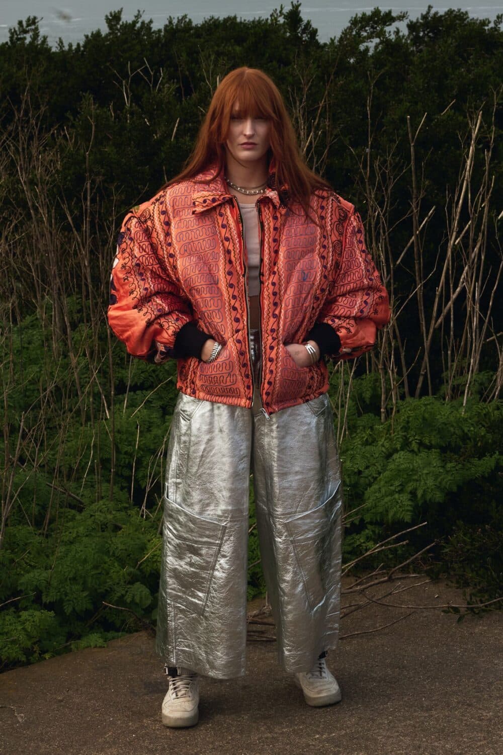 Unknown Tapestries Silk Bomber Jacket Small