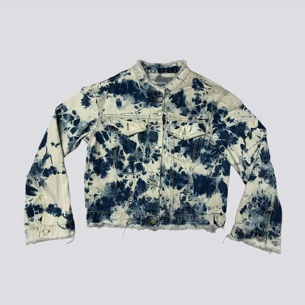 Denim Jacket Tie-Dye Small