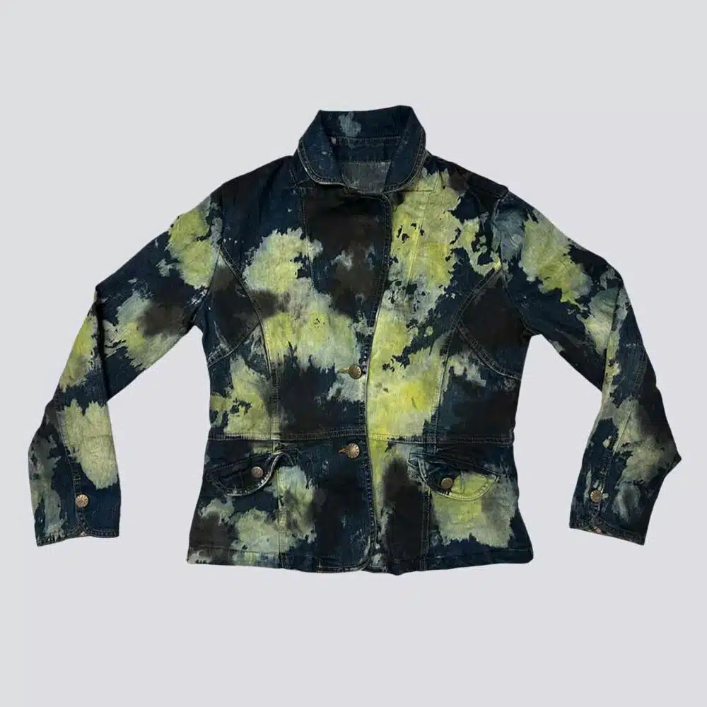 Denim Jacket Tie-Dye Small D