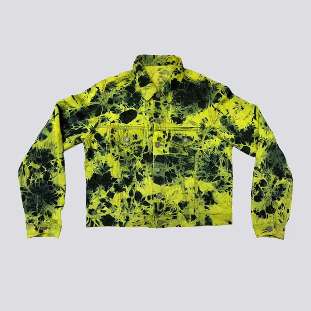 Denim Jacket Tie-Dye Small F