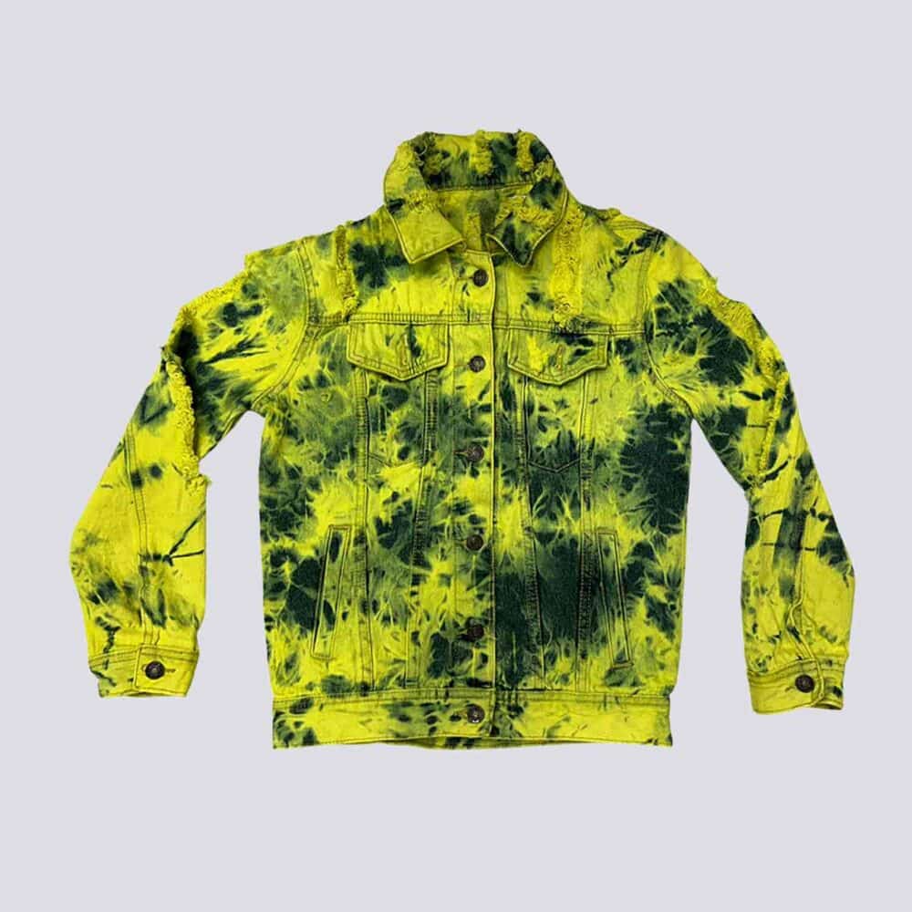 Denim Jacket Tie-Dye Small G